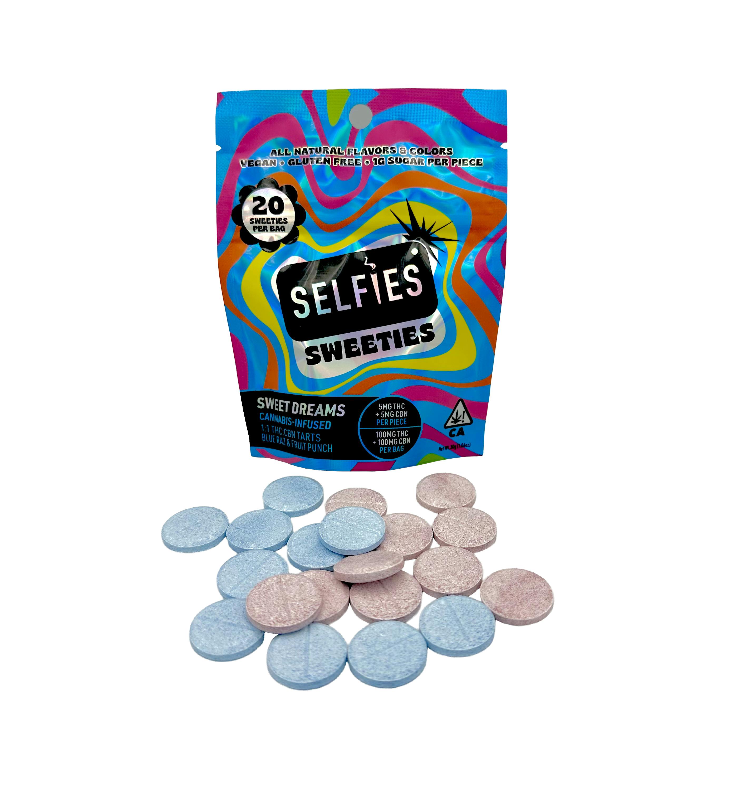 Sweeties Infused Tarts 20pk Thc