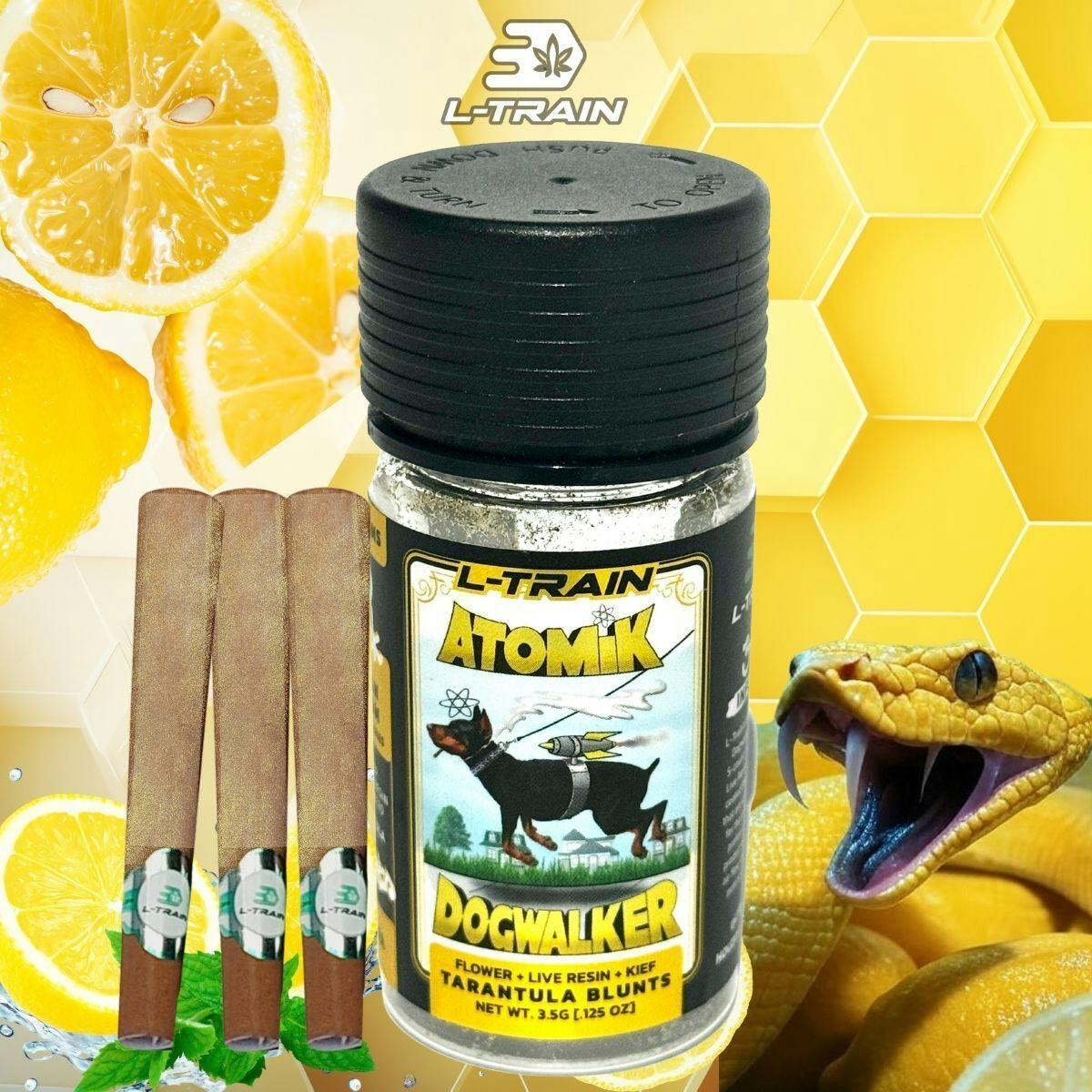 Atomik Dogwalker 5pk Lemon Venom