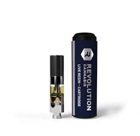 Revolution | Purple Monarch | Live Resin Cartridge | .5G