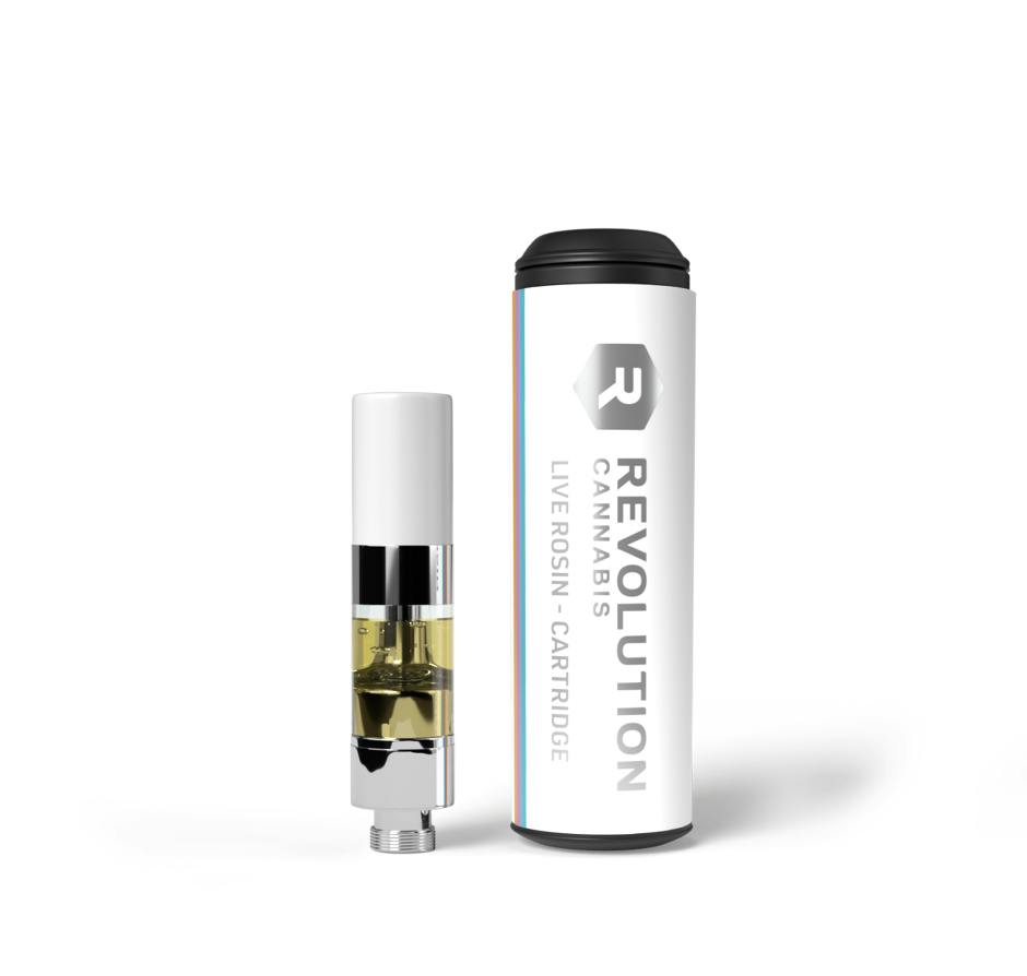 Revolution | Frost Donkey BX1 | Live Rosin Cartridge | .5G by Revolution Cannabis