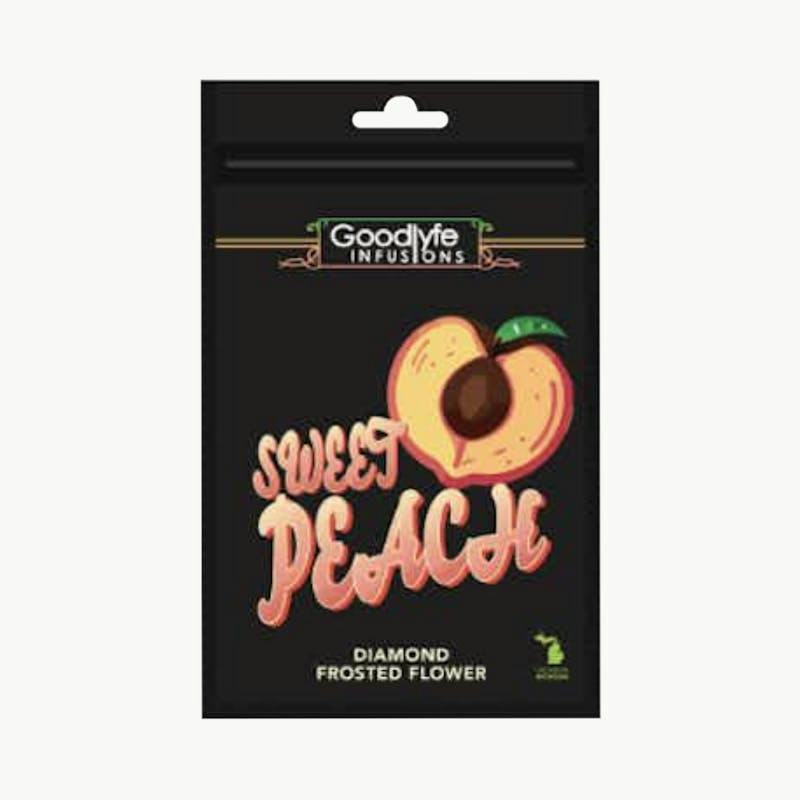 Sweet Peach | Diamond Infused Flower | 3.5g