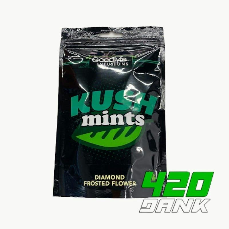 Goodlyfe Farms - Kush Mints Diamond Frosted Flower 3.5g by Goodlyfe Farms