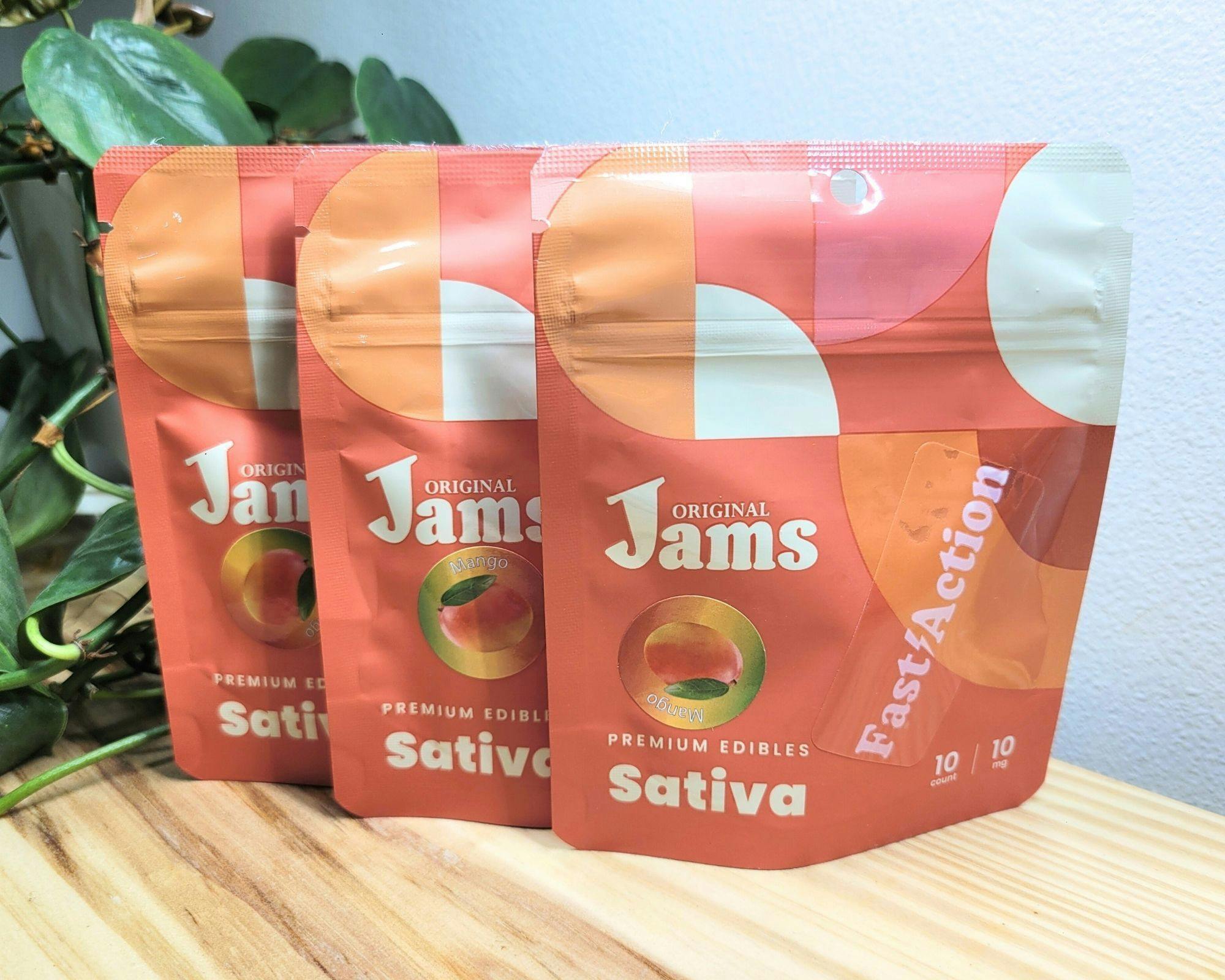 Action Sativa Jams 10mg/10pk Mango