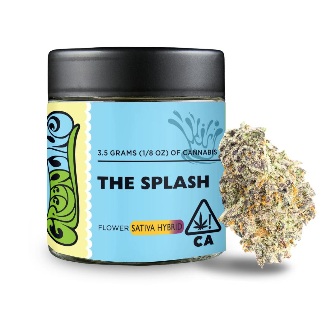Greenline — The Splash - 1/8 oz - Indoor - Sativa Hybrid - 3.5g