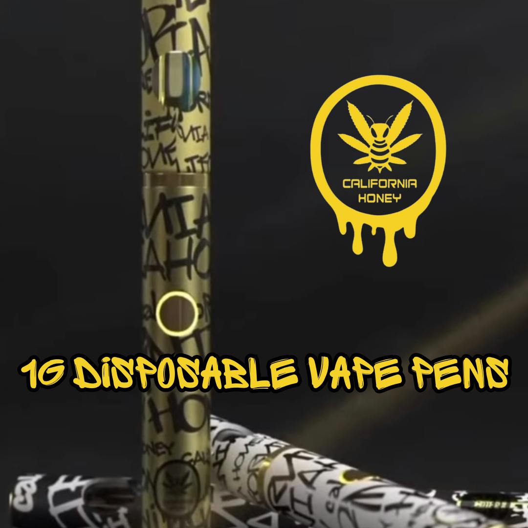 1g Disposable - California Honey - California Cookies - 53.76%
