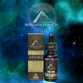 300mg Tincture - Hybrid - Berry Gelato