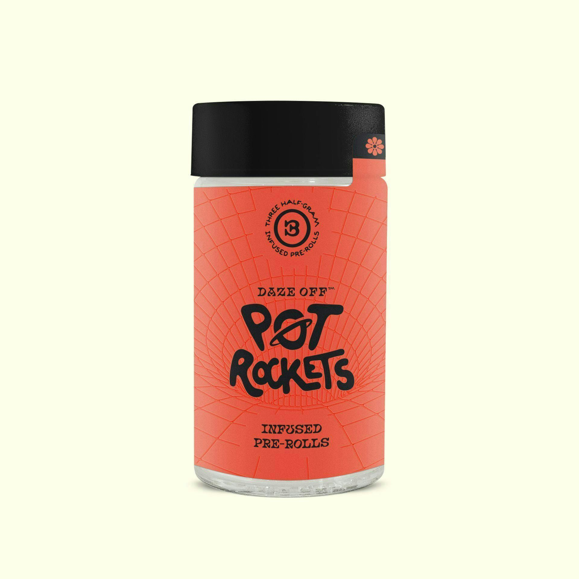 Health and Wellness Infused Pre Roll Pack (Pot Rockets) [3 x .5g]