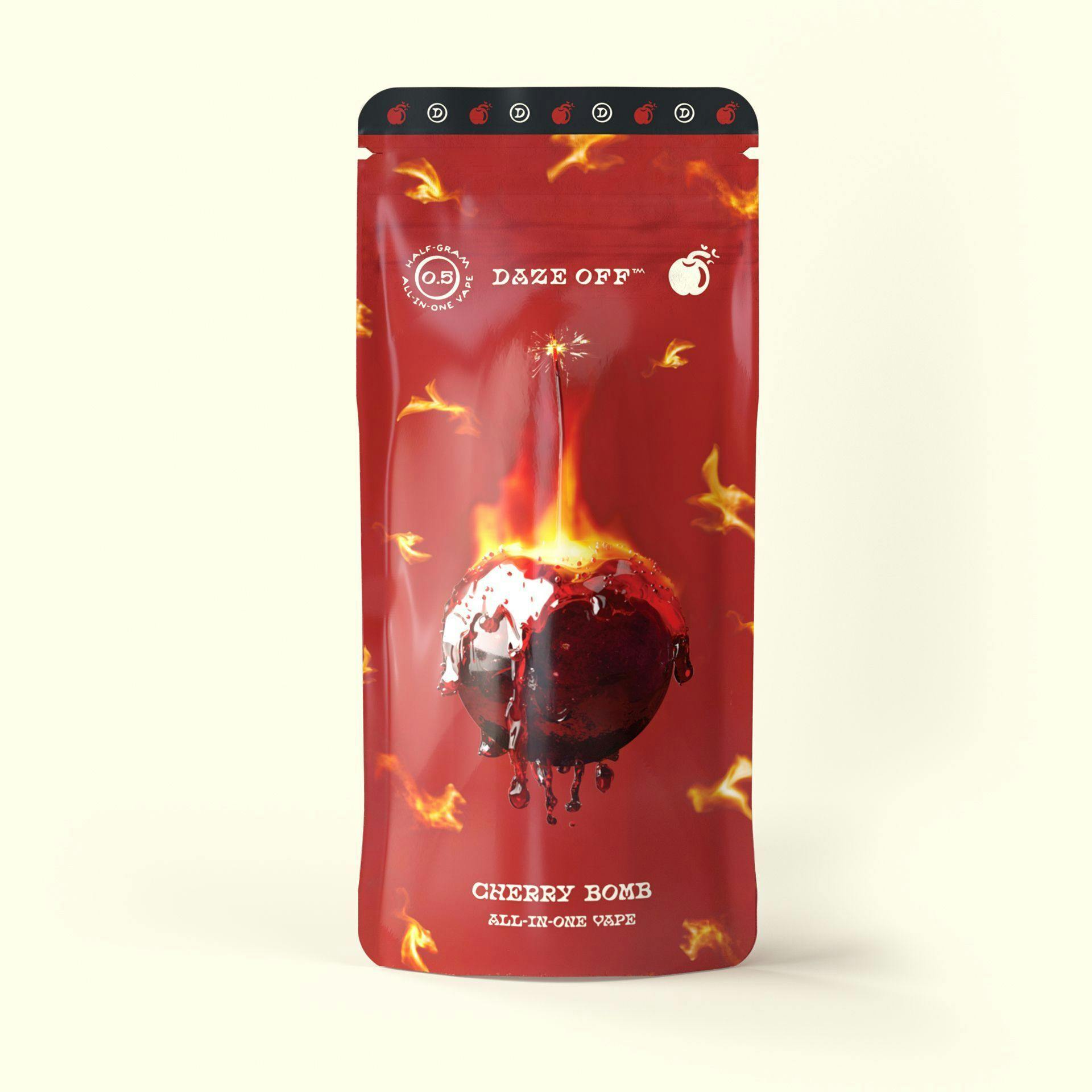 Cherry Bomb All-in-One Vape [.5g]