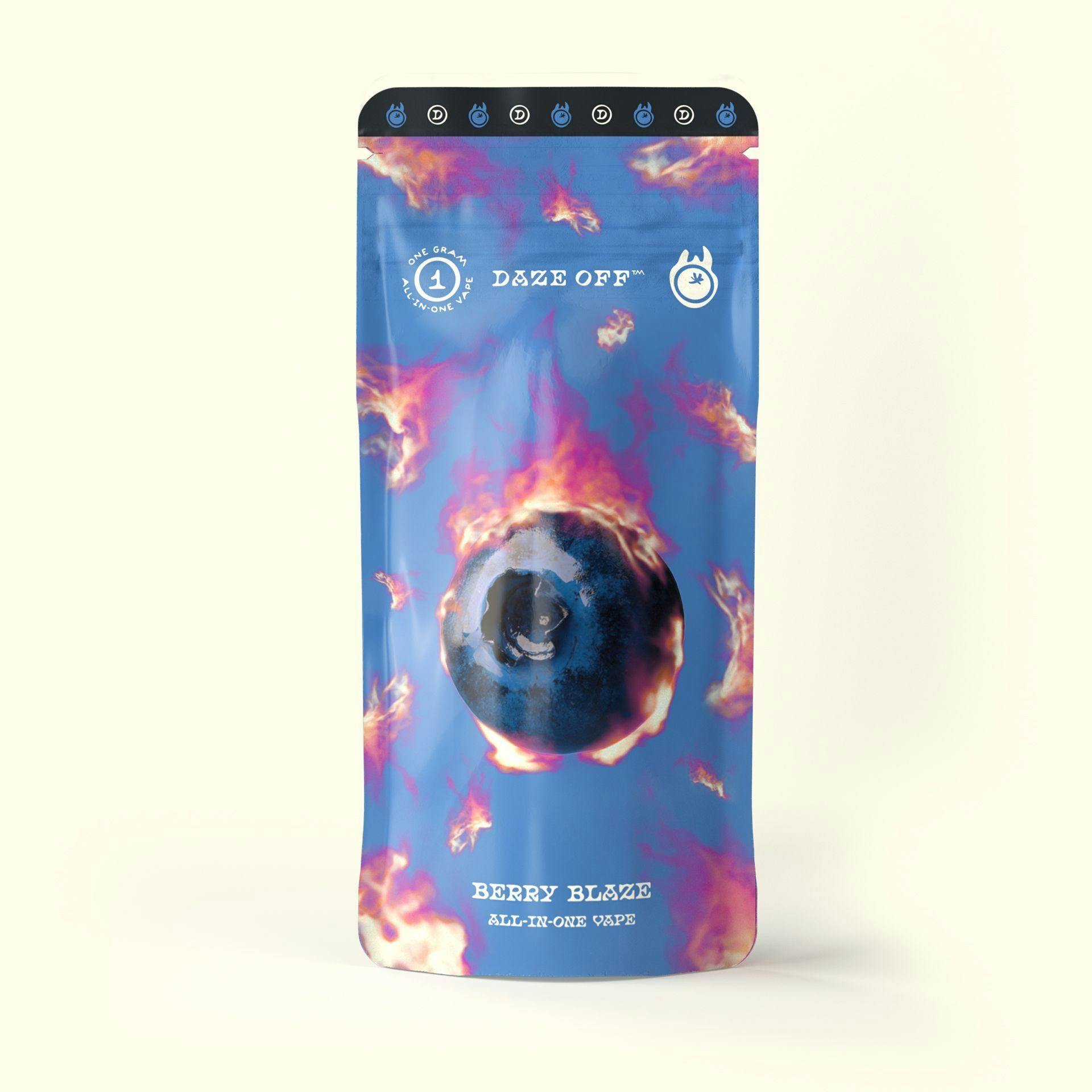 Berry Blaze All-in-One Vape [1g] by Daze Off