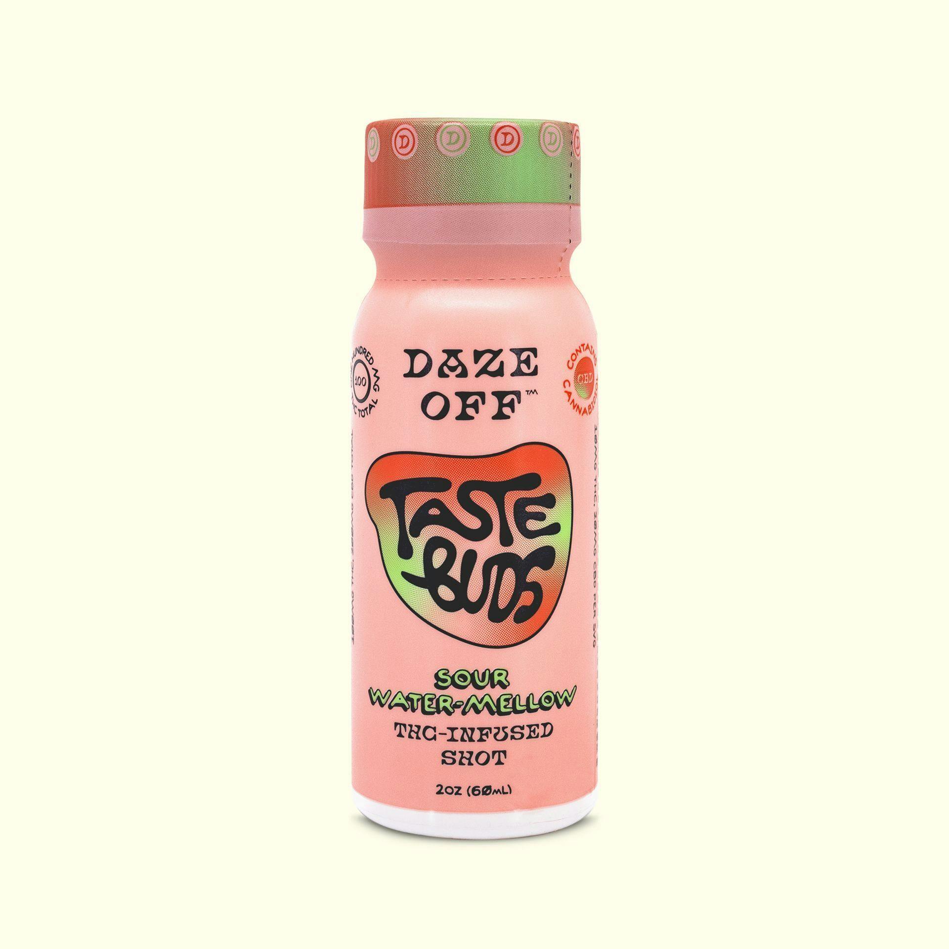 Taste Buds Shots Sour Water-Mellow THC Infused Shots [2oz]