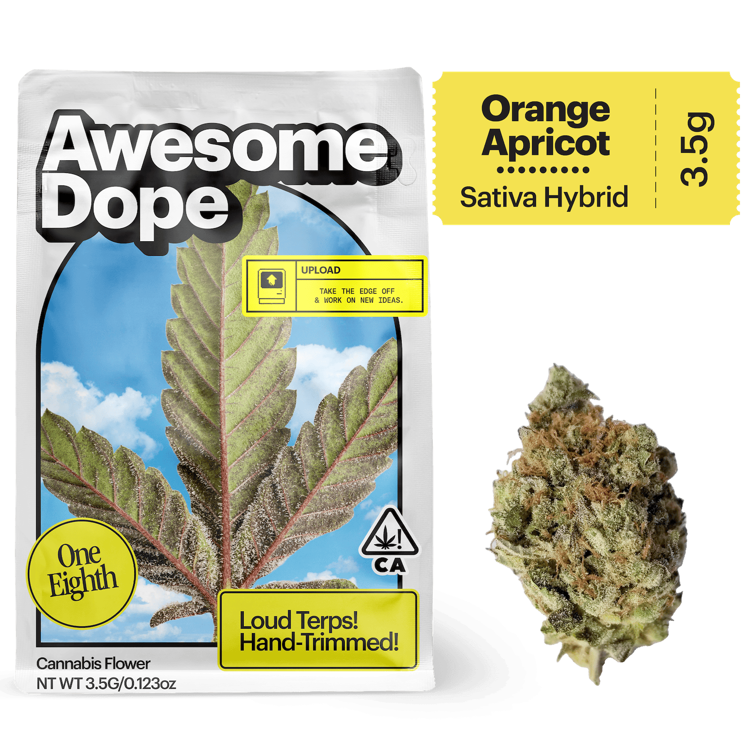 Awesome Dope — Orange Apricot Mylar 8TH - Awesome Dope