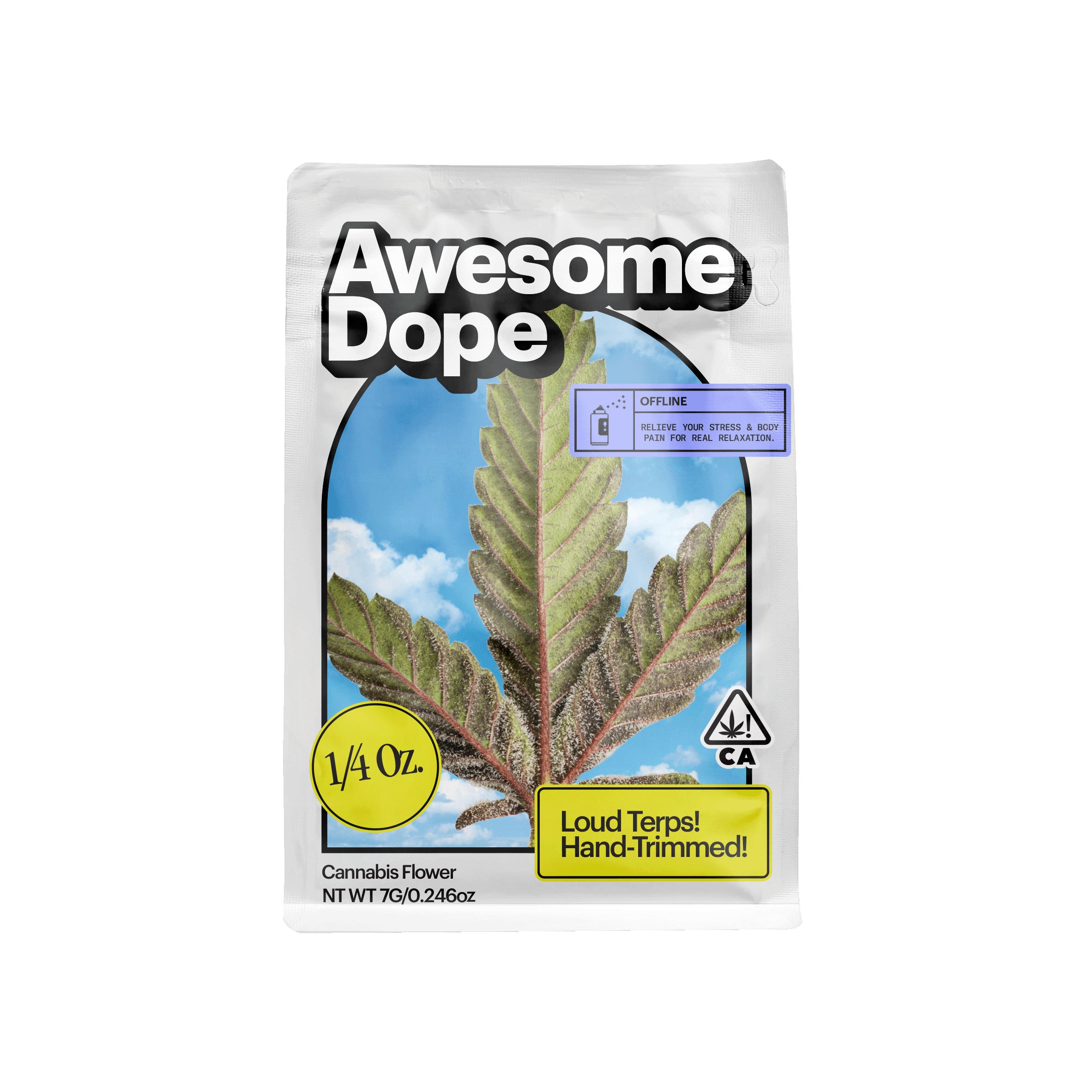 LCG X OREOZ 7G MYLAR - AWESOME DOPE - Awesome Dope