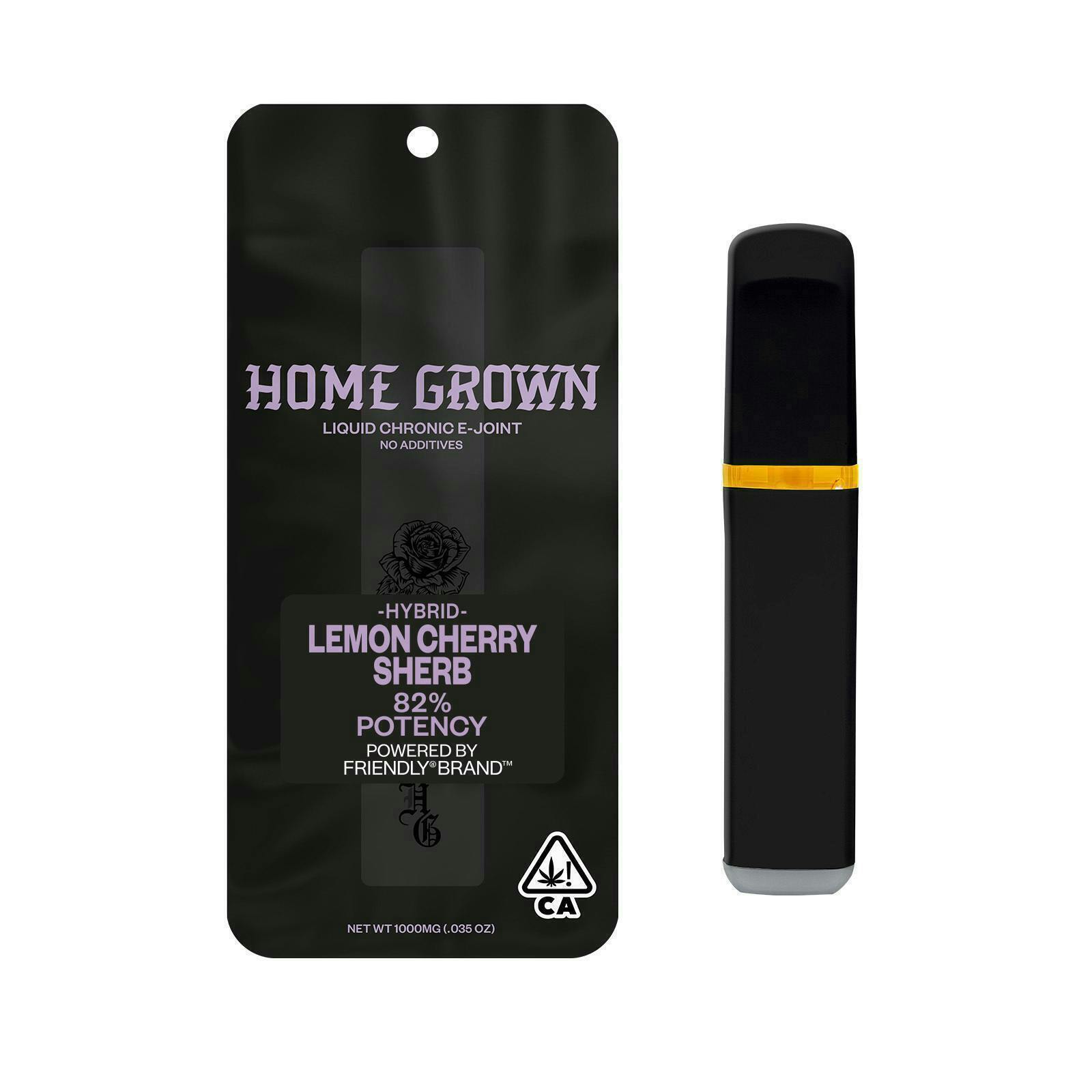 Home Grown: Lemon Cherry Sherb