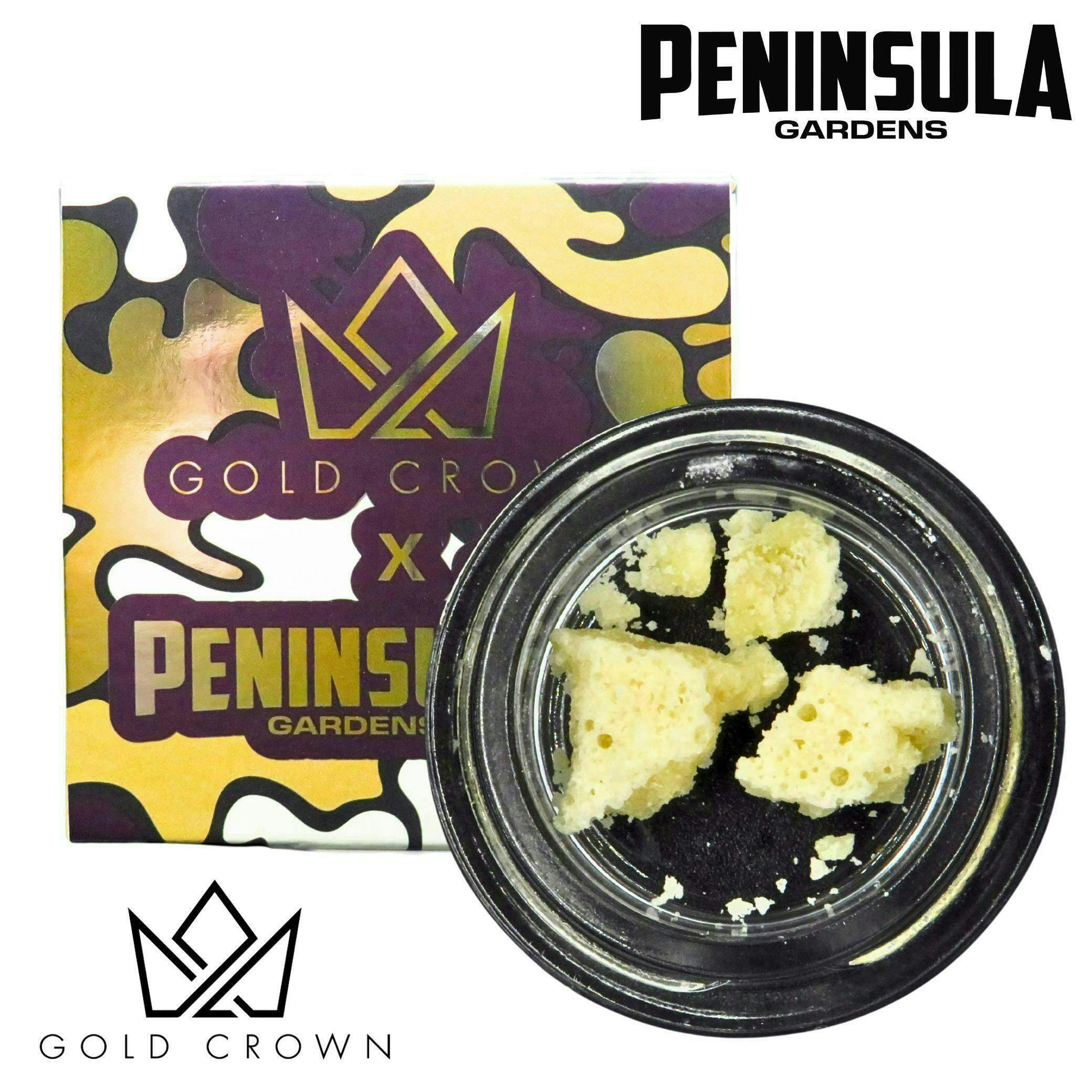 Gold Crown x Peninsula Gardens | Lime Headz | Crumble | 1g