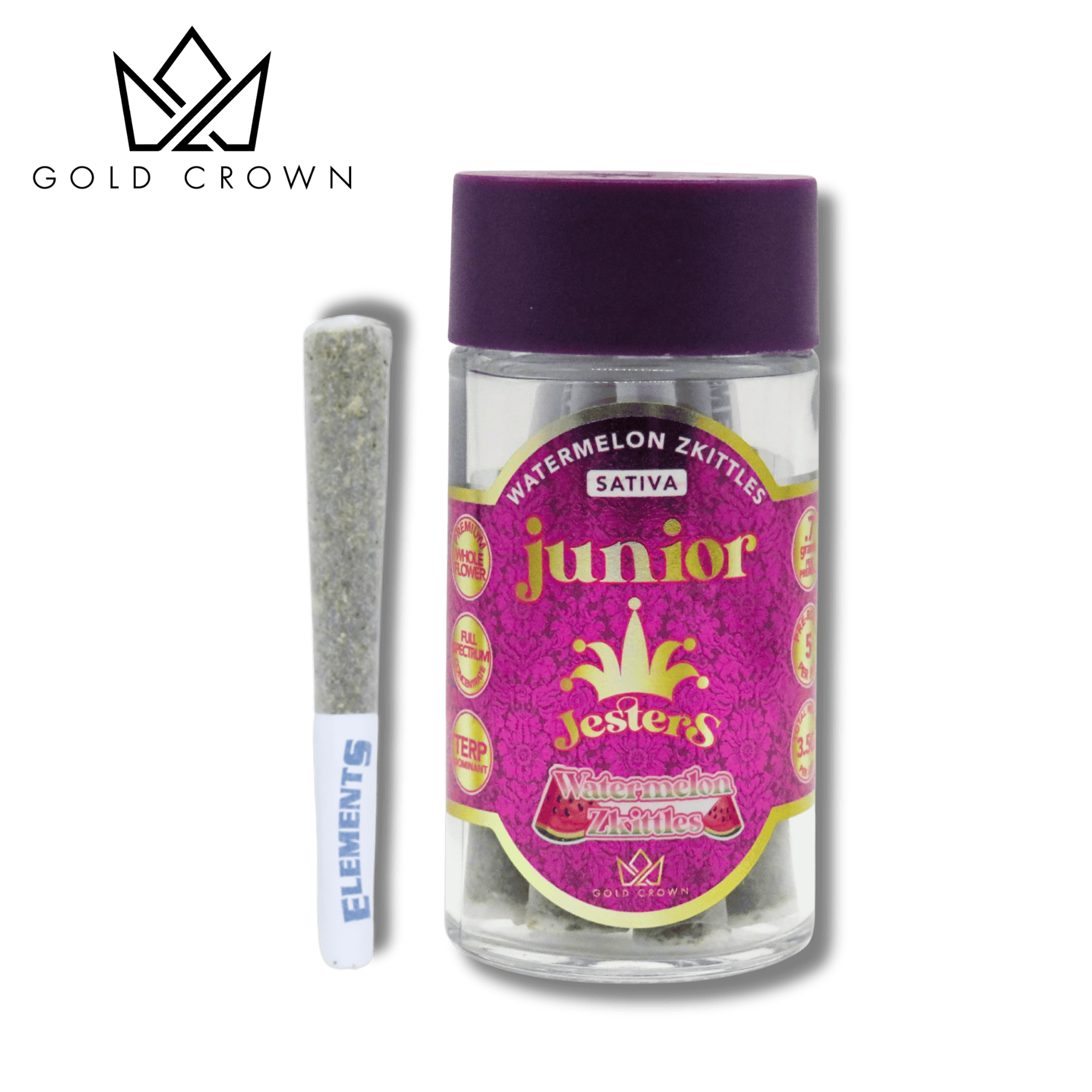 Royal Junior Jesters | Watermelon | Infused Joints | 0.7g each | 5pk