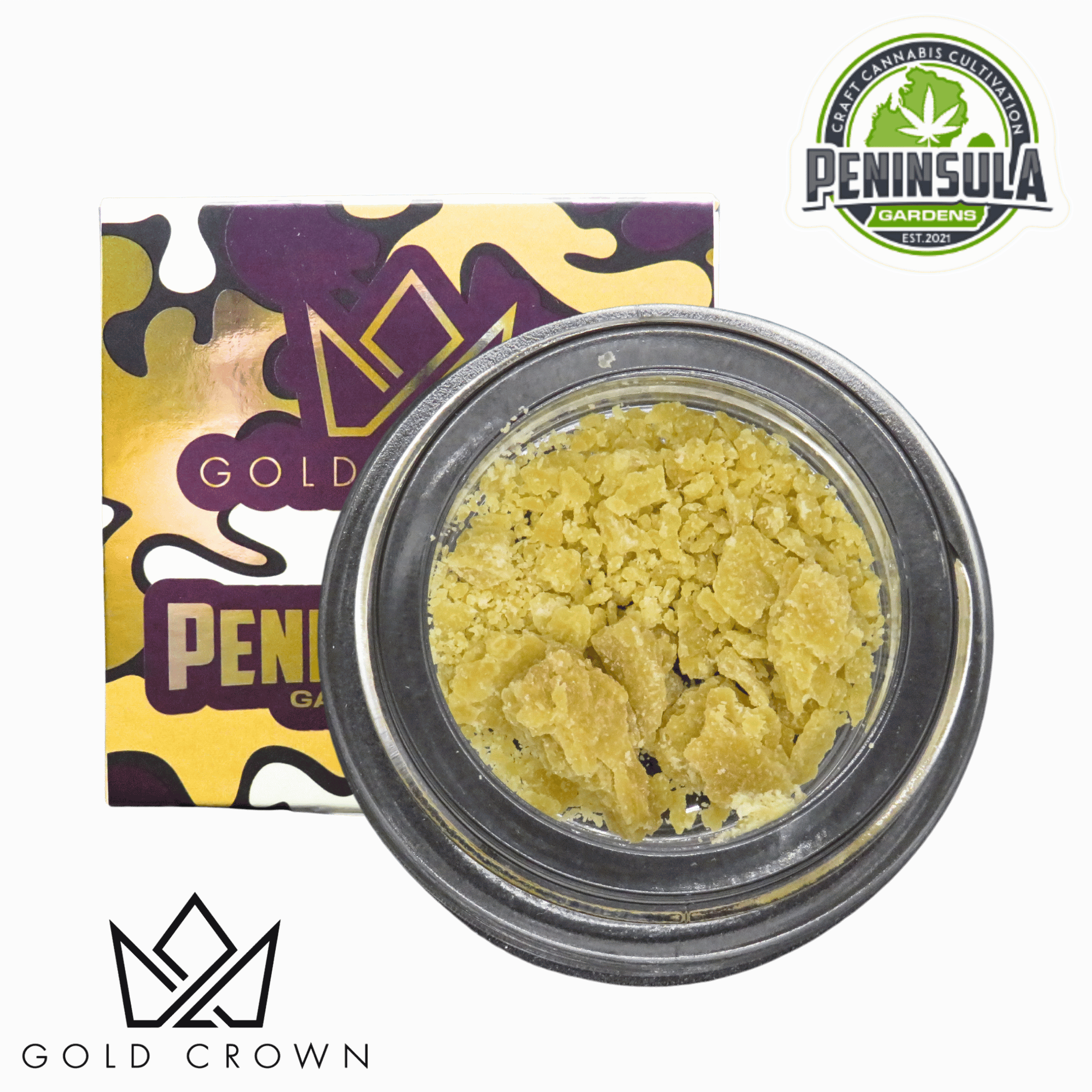 Gold Crown x Peninsula Gardens | Runtz | Sugar | 1g