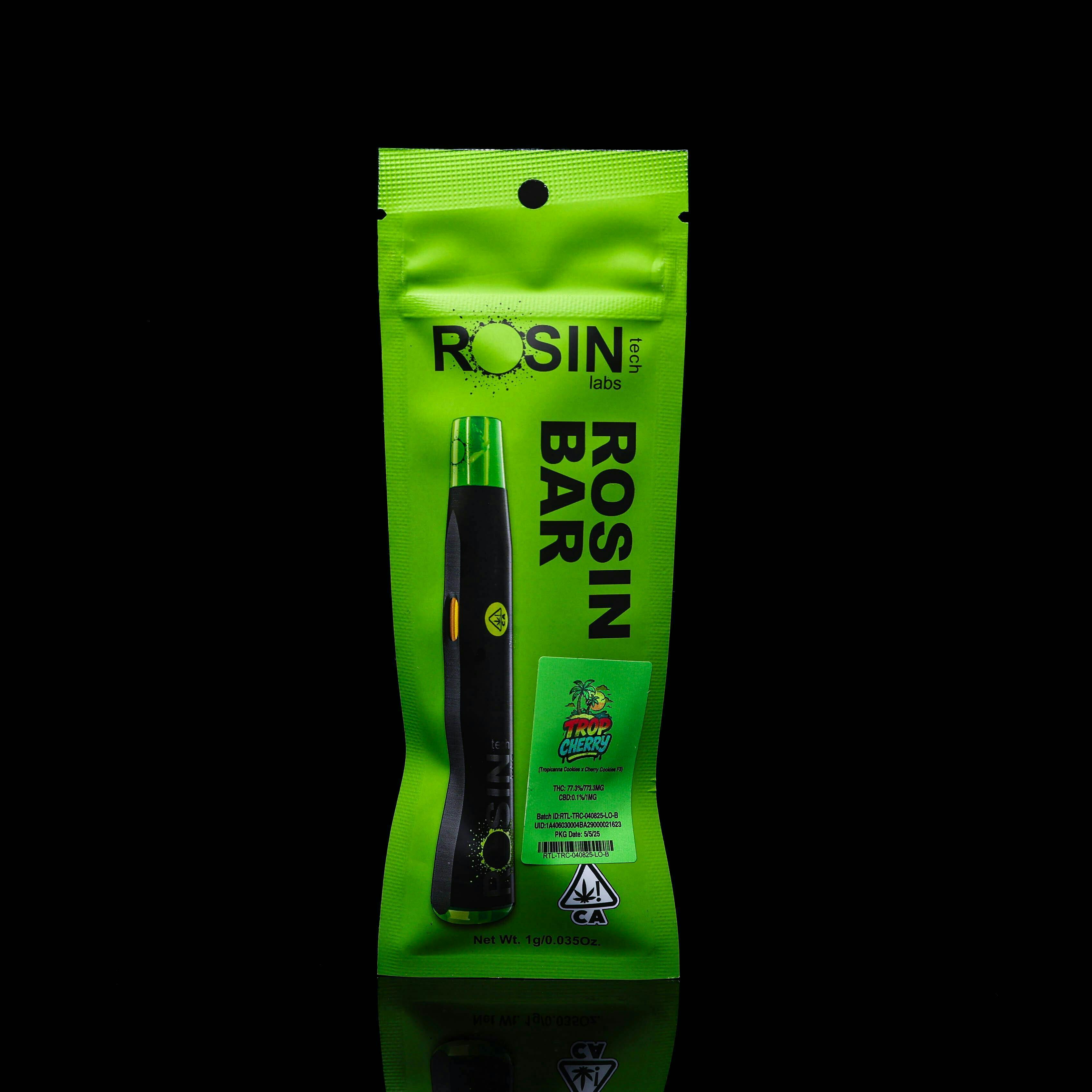trc vape Rosin Tech Labs | Rosin Bar | Trop Cherry | Disposable | 1g