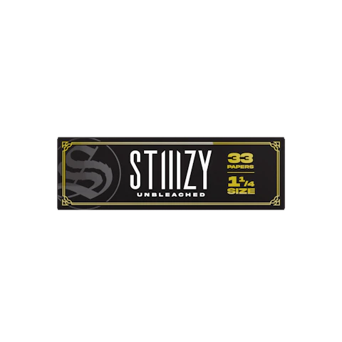 STIIIZY 1 ¼ Size Premium Rolling Papers - Unbleached, Gear