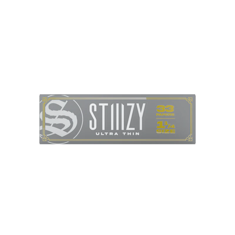 STIIIZY 1 ¼ Size Premium Rolling Papers - Ultra Thin, Gear