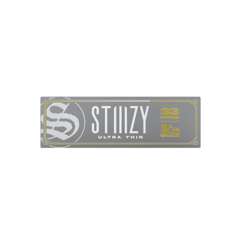 STIIIZY 1 ¼ Size Premium Rolling Papers - Ultra Thin, Gear