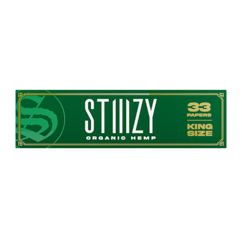 STIIIZY King Size Premium Rolling Papers - Organic Hemp, Gear