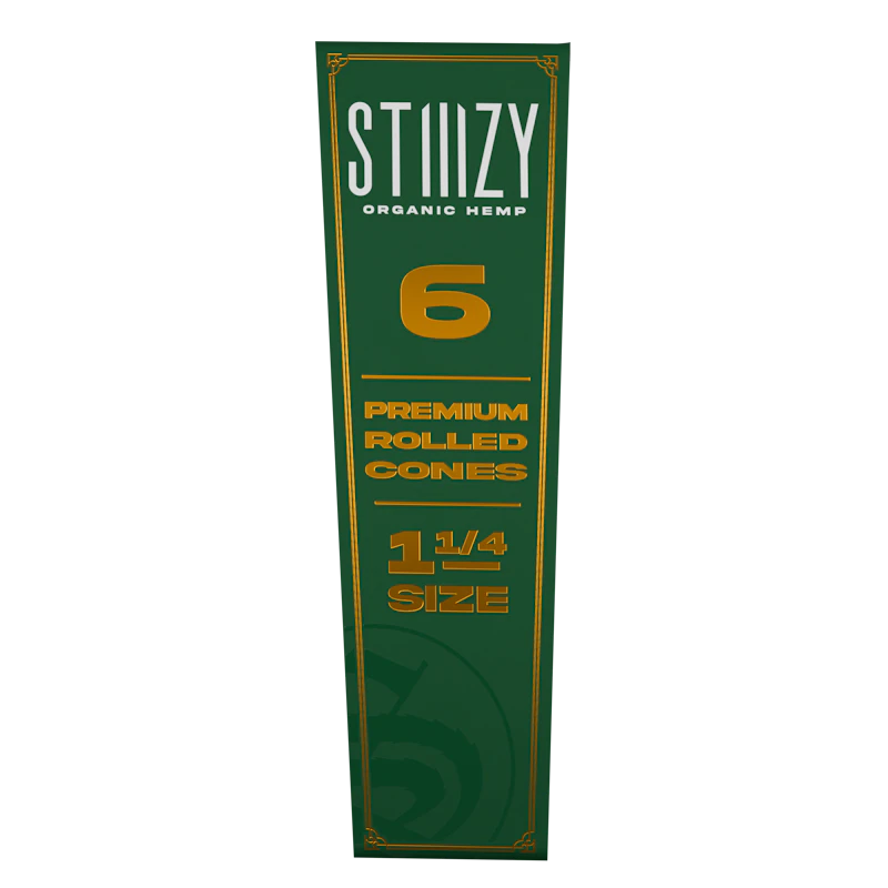 STIIIZY Paper Cones - 1 ¼ Size Organic Hemp, Gear