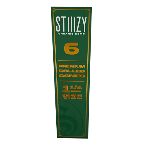 STIIIZY Paper Cones - 1 ¼ Size Organic Hemp, Gear