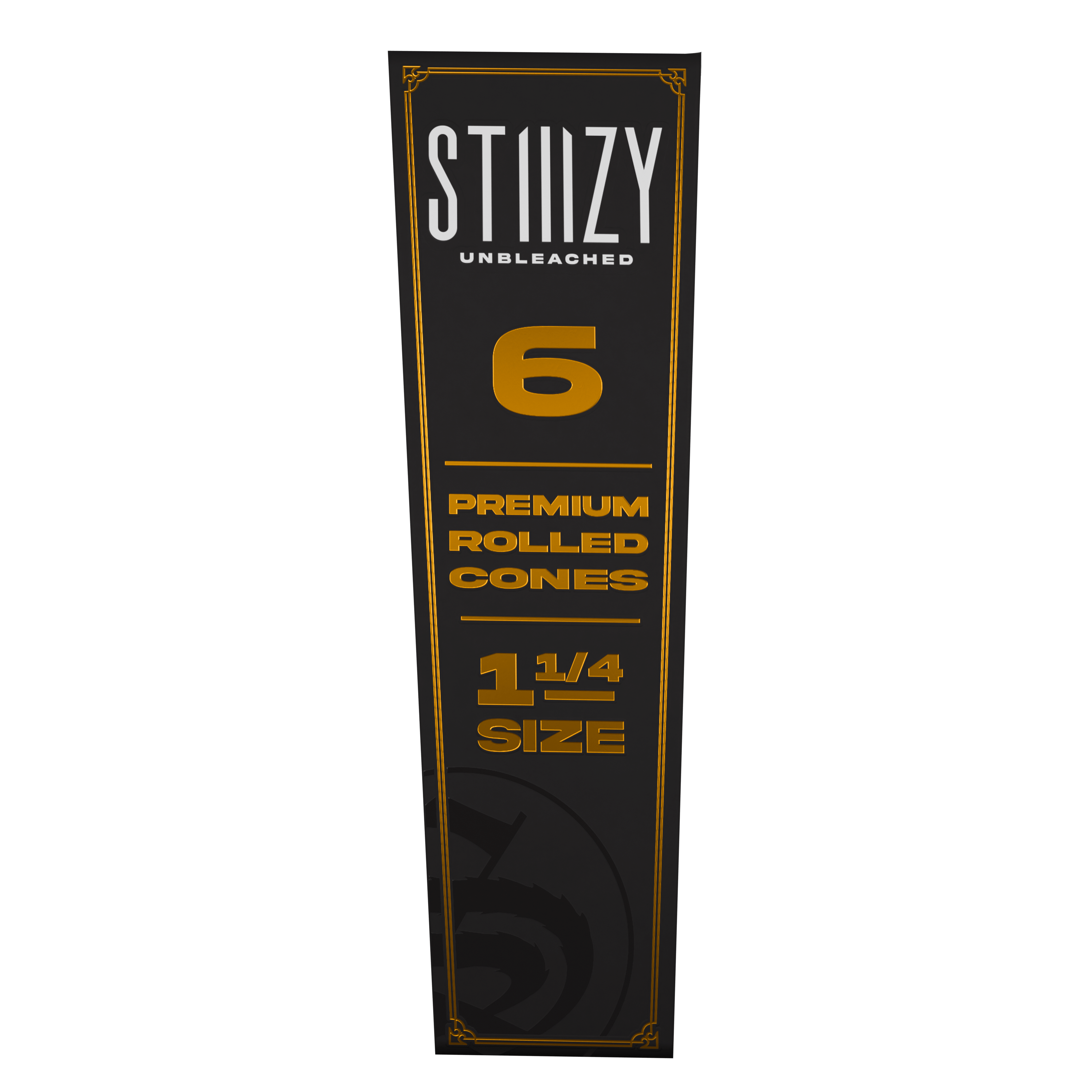 STIIIZY Paper Cones - 1 ¼ Size Unbleached — Gear