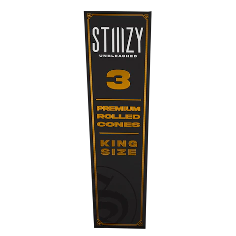 STIIIZY Paper Cones - King Size Unbleached, Gear