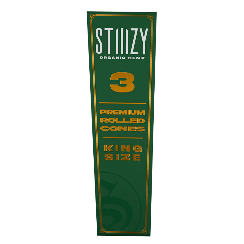 STIIIZY Paper Cones - King Size Organic Hemp, Gear