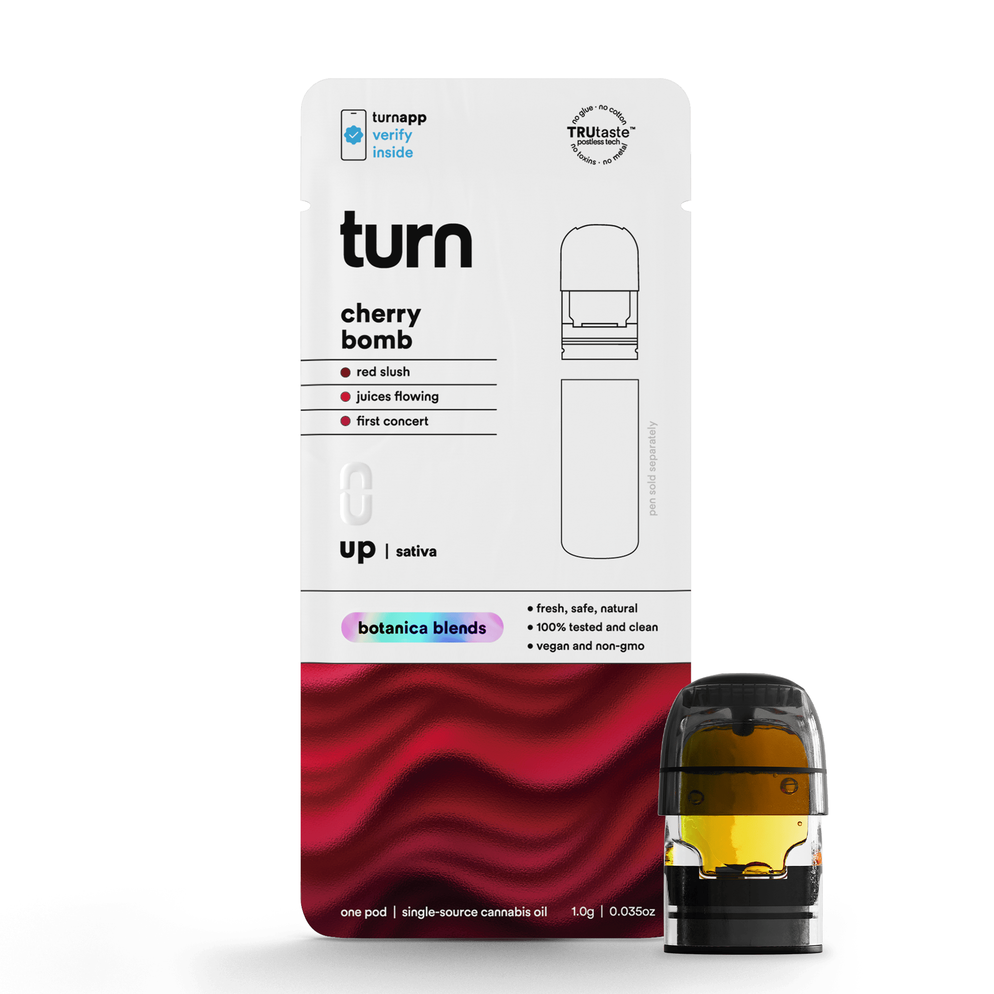 Cherry Bomb · Botanica Blends · Pods · Sativa