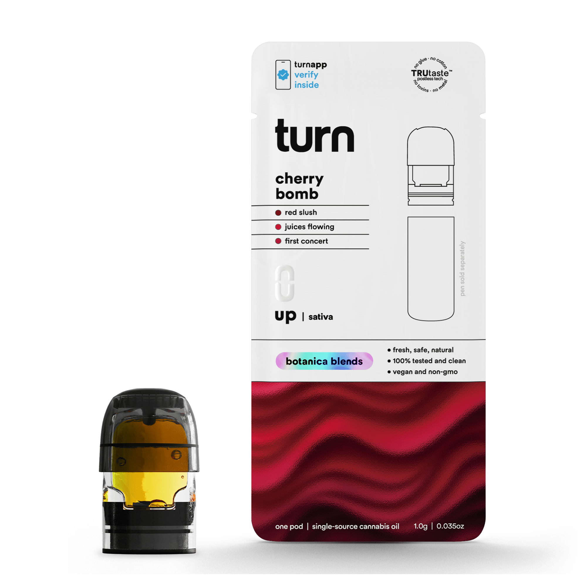 Cherry Bomb | Botanica Blends | Pods | Sativa | 1g by turn