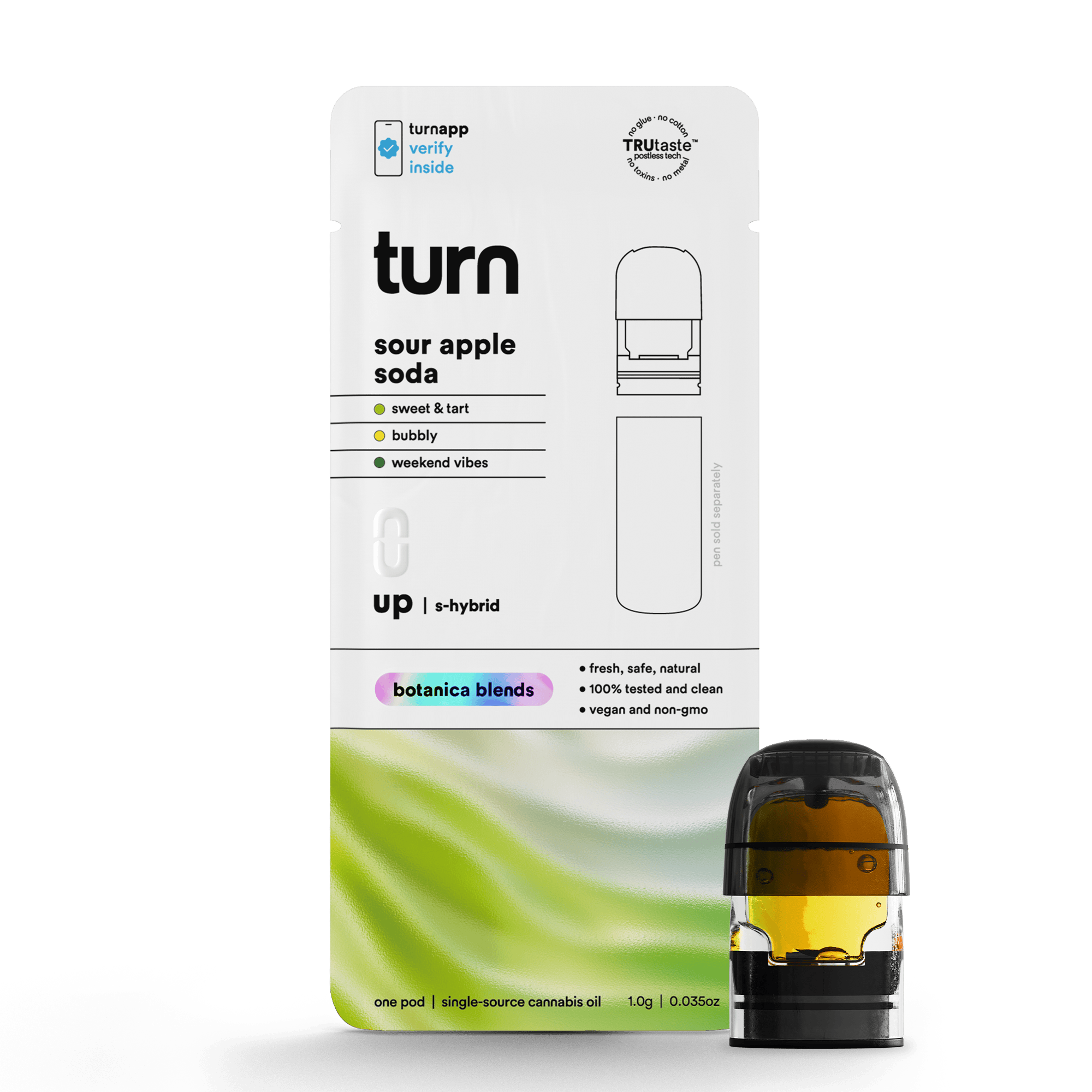 Sour Apple Soda | Botanica Blends | Sativa-Hybrid by turn