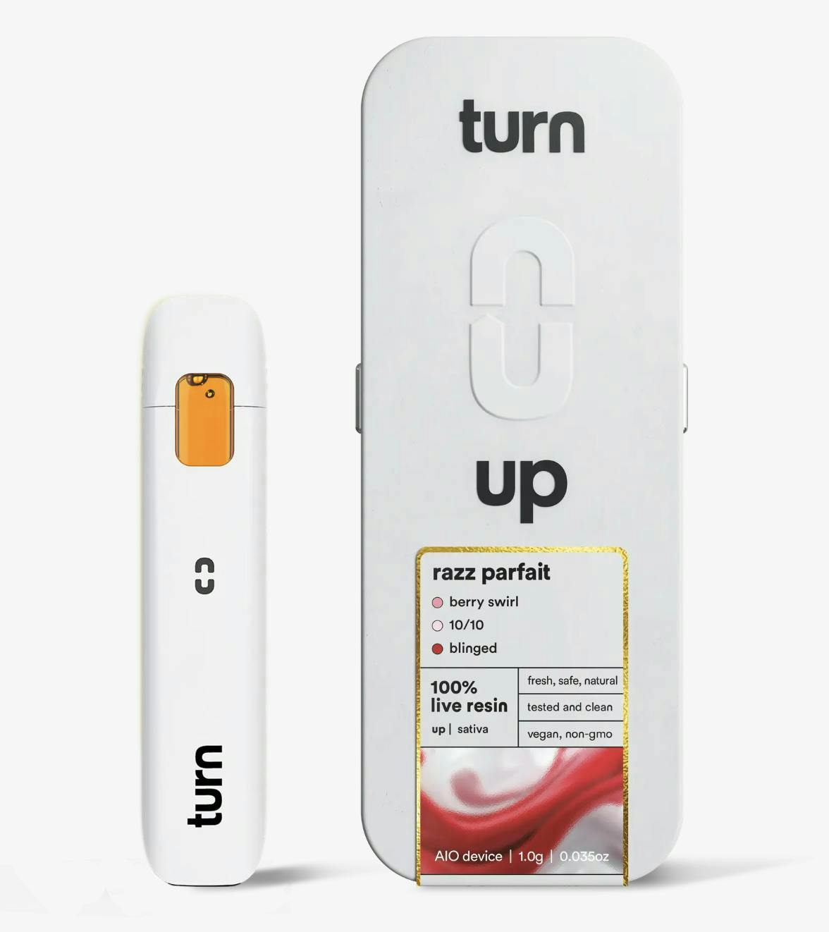 Razz Parfait | 100% Live Resin | AIO | Sativa by turn