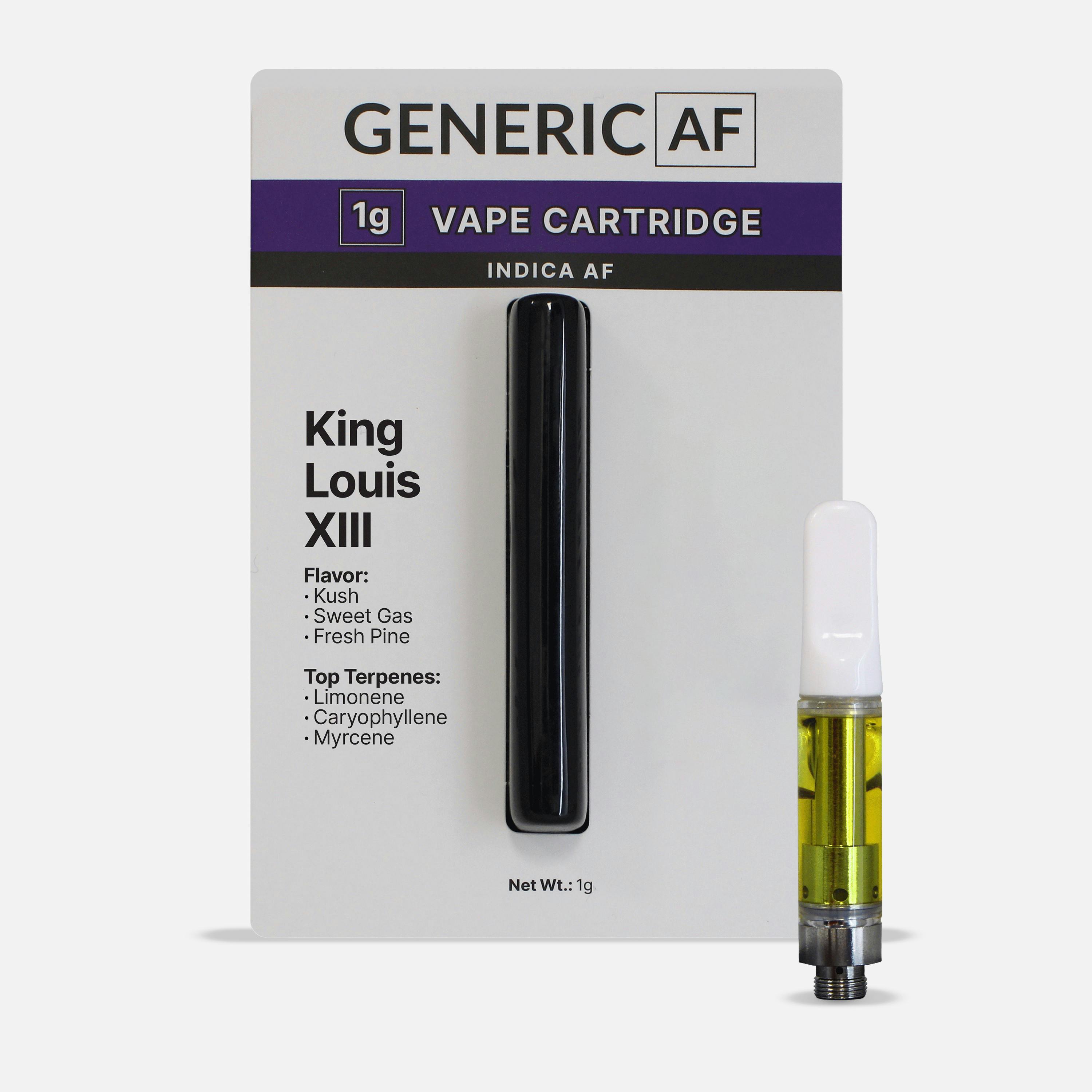 Louis Xiii Indica Vape Cartridge