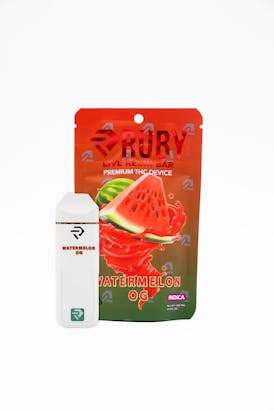 RUBY Watermelon OG Live Resin All In One 1000mg