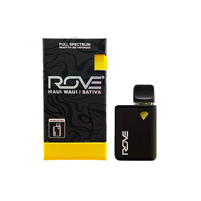 Rove Maui Waui · Melted Diamond Live Resin Mini Bar Vape · 0.5g (All-In-One), All-In-One