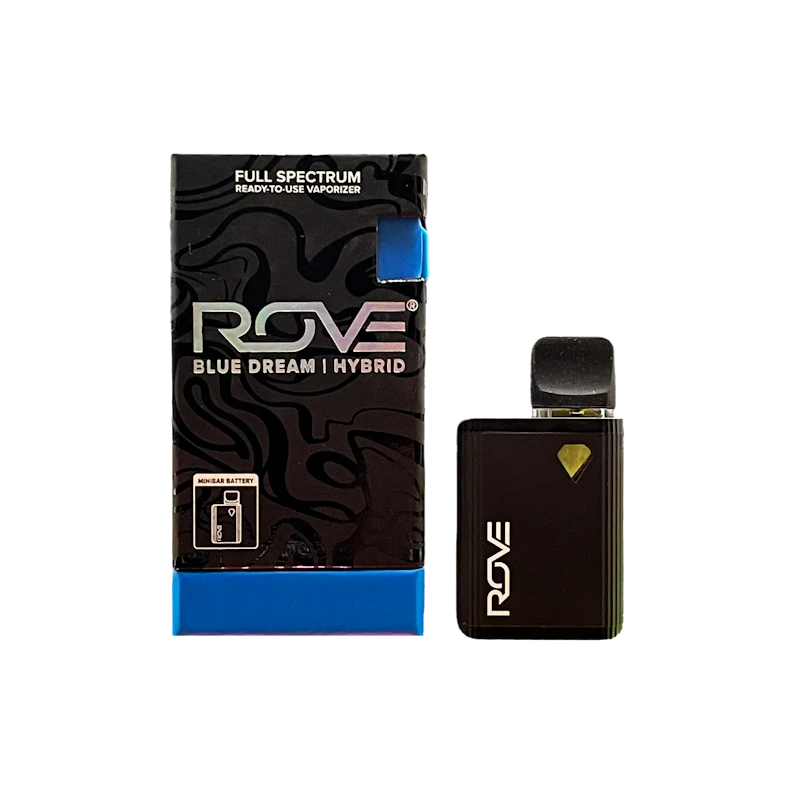 Rove Blue Dream · Melted Diamond Live Resin Mini Bar Vape · 0.5g (All-In-One), All-In-One