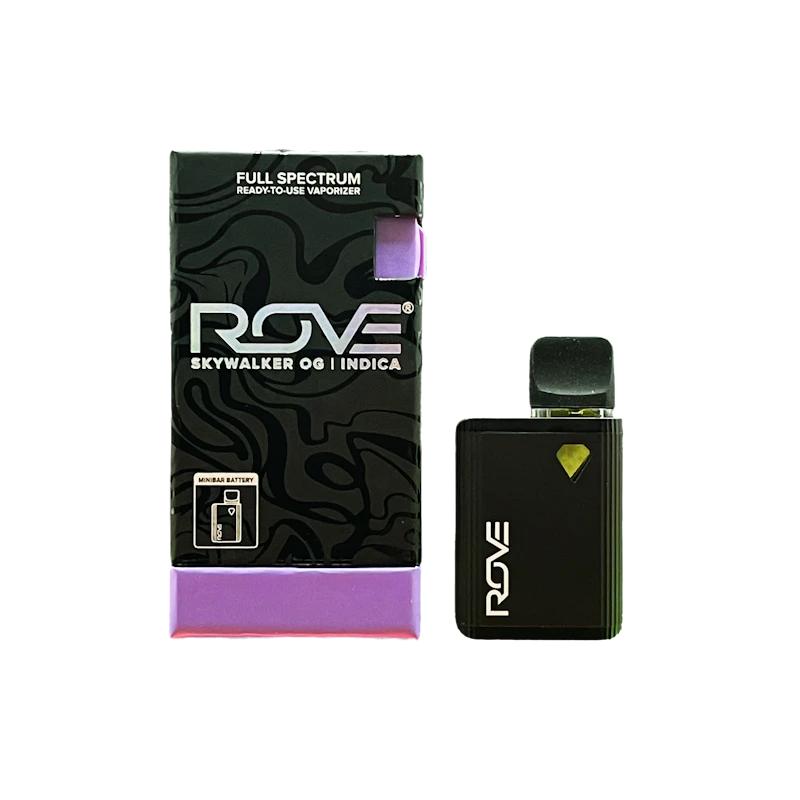 Rove Skywalker OG · Melted Diamond Live Resin Mini Bar Vape · 0.5g (All-In-One), All-In-One