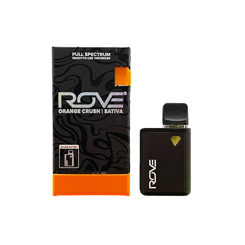 Rove Orange Crush · Melted Diamond Live Resin Mini Bar Vape · 0.5g (All-In-One), All-In-One