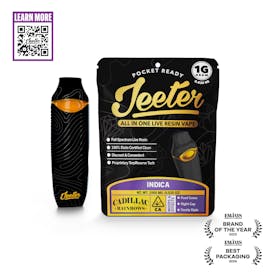 Jeeter All In One Live Resin Vape - Cadillac Rainbows
