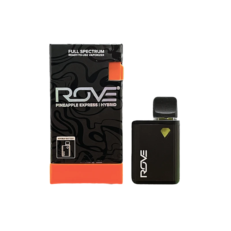 Rove Pineapple Express · Melted Diamond Live Resin Mini Bar Vape .5g(All-In-One), All-In-One