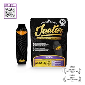 Jeeter All In One Live Resin Vape - OG Kush
