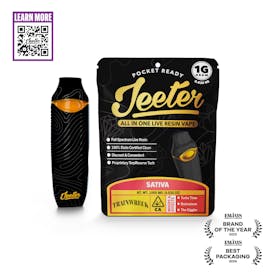 Jeeter All In One Live Resin Vape - Trainwreck