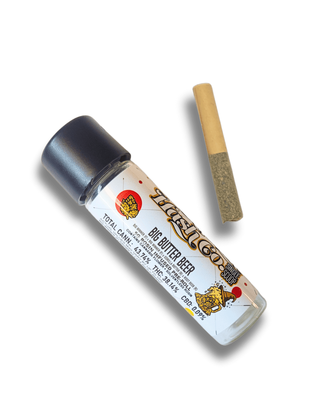 Big Butter Beer | Single Scoop Rosin Infused Mini | 0.5g