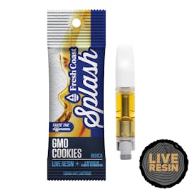 GMO Cookies | Splash Live Resin 1G Cart | Indica