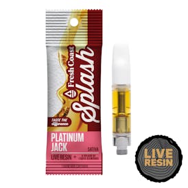 Platinum Jack | Splash Live Resin 1G Cart | Sativa