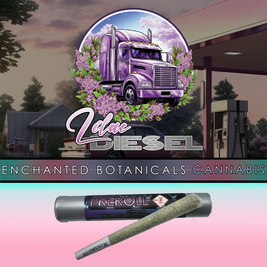 Enchanted Botanicals | Lilac Diesel | Pre Roll