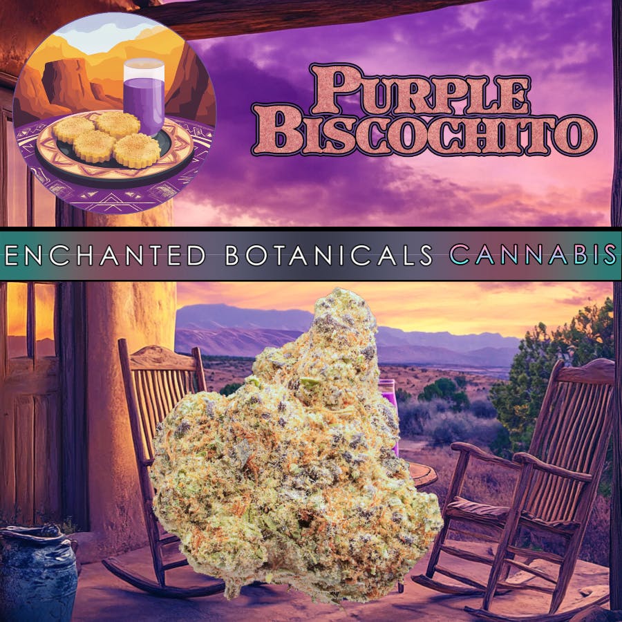 Purple Biscochito Flower