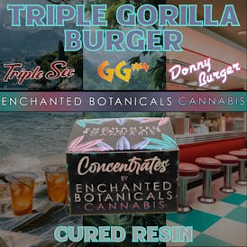 Enchanted Botanicals | Triple Gorilla Burger | Cured Resin